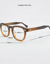 Vintage optical glasses Acetate myopia prescription Retro spectacle frames