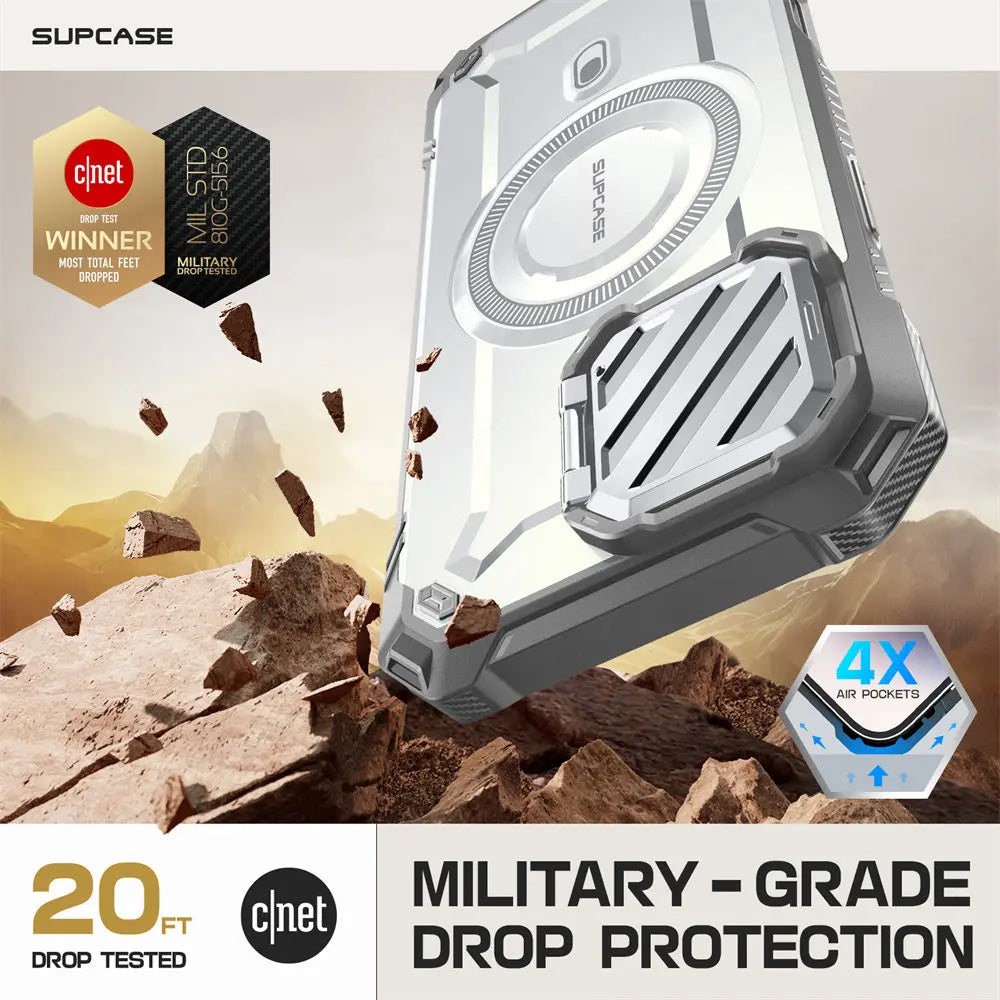 For iPhone 16 Pro Case 6.3" 2024 UB Mag XT Heavy Duty Rugged Strong  Phone Case with Camera Cover