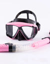 Optical Myopia Snorkel Set Diving Mask Nearsighted Swimming Goggles Short Sighted Panoramic Wide View Adults Youth -1.0To-6.0