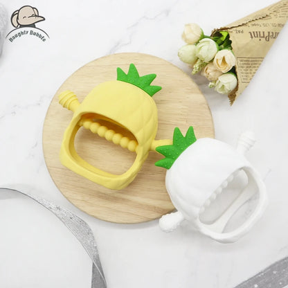 Baby Teether Gloves Pacifier Kids Teething Silicone Newborn Dental Care Gums Anti-eating Hand Molar Stick Baby Accessories Gift