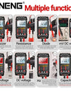Capacitor Tester Resistance Current Voltage Multimetro 4000 Counts Instruments Meter Multimeters NCV Backlight Tools