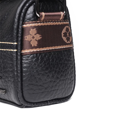 Lichee Pattern Genuine Leather Crossbody Bag For Women Luxury Handbag High Quality Shoulder bags Ladies Messenger Bag