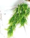 80CM Artificial Persian Fern Plants Vine Hanging Baskets Fake Plant Garland Rattan for Wall Garden Home Wedding Party Decor