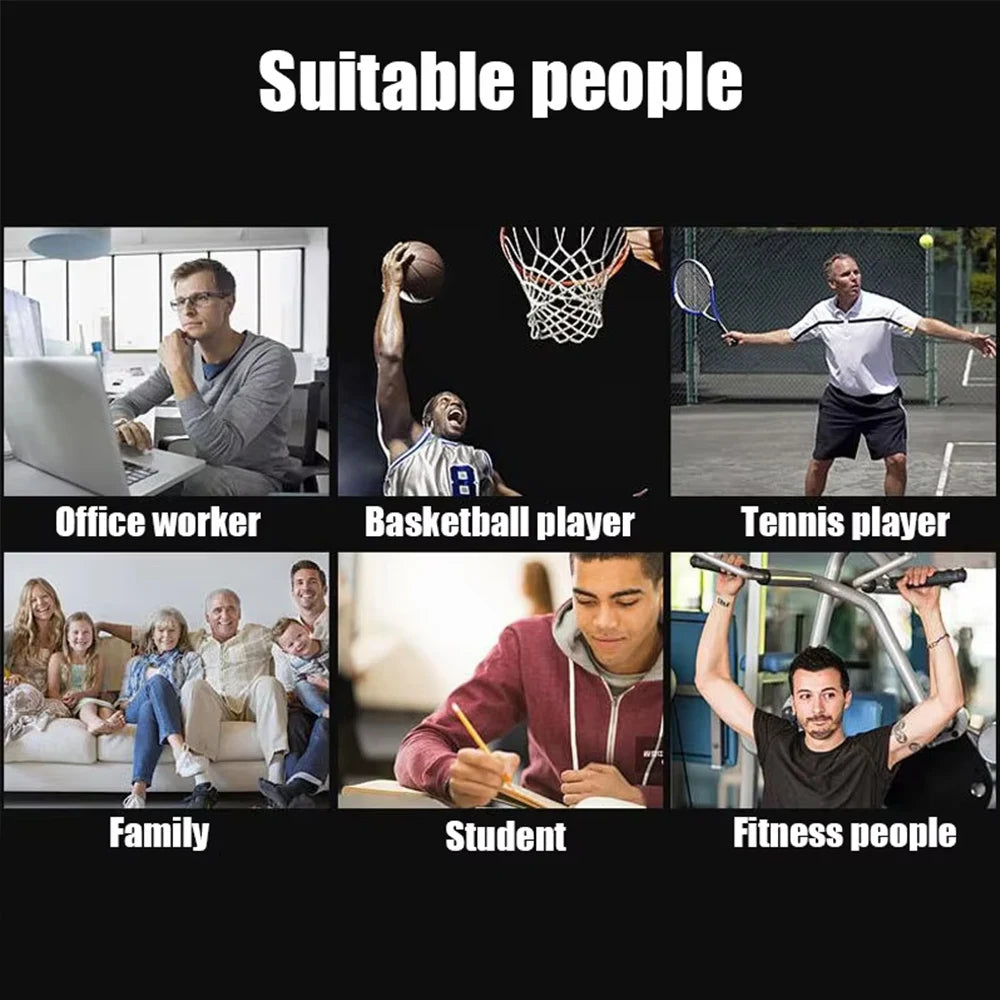 Arm Wrestling Hand Grip Exerciser,Muacle Power Strengthener for Portable Gym Home Spring Arm Strengthening Workout Equipment