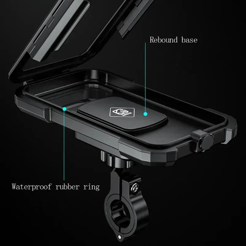Motorcycle Wireless Charger Holder QC 3.0 Fast Charging Motorbike Phone Waterproof Cellphone Bicycle Stand For iPhone Samsung