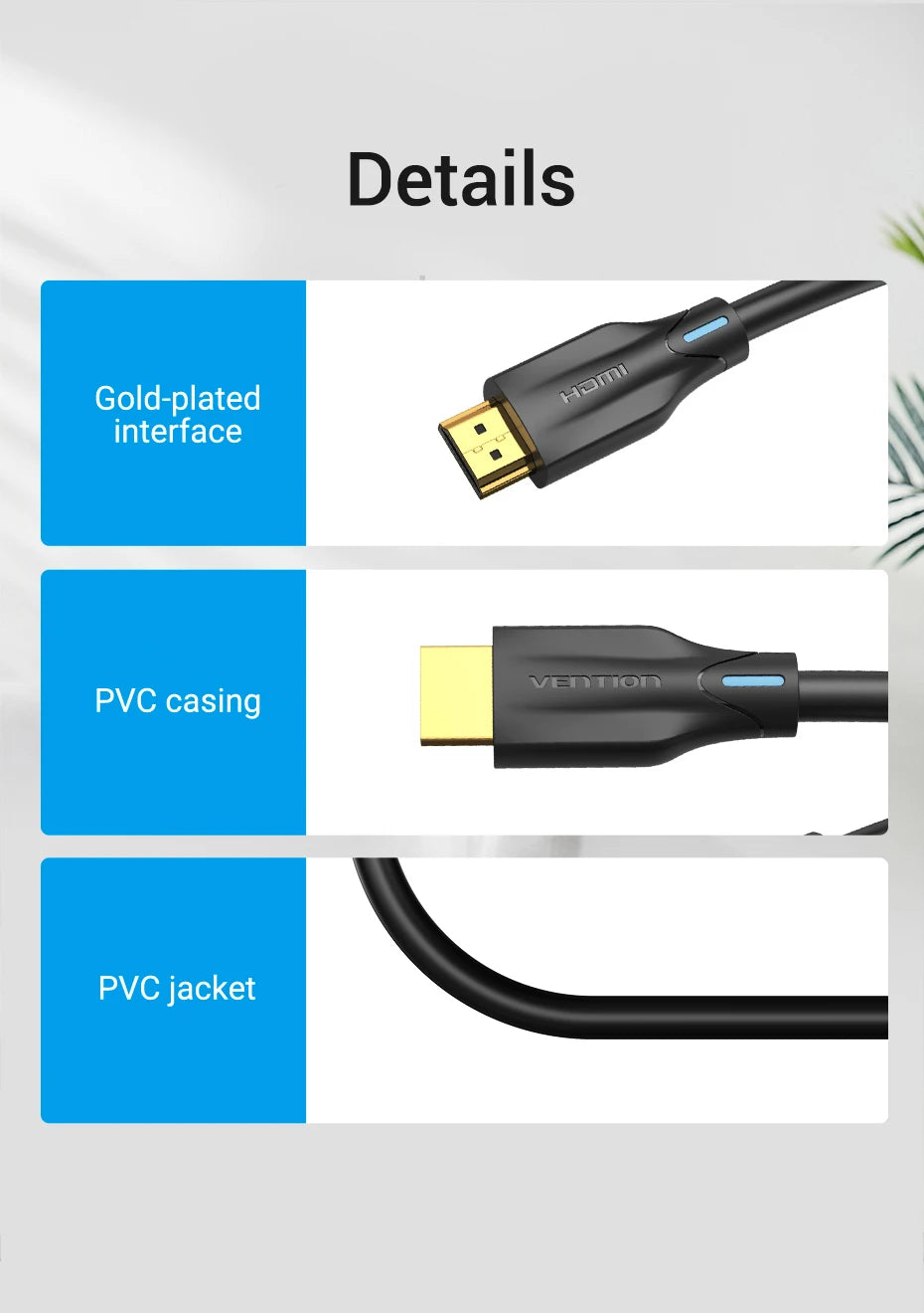 HDMI-Compatible 2.1 Cable Ultra High Speed 8K@60Hz 4K@120Hz Certified Cord for PS5 Xiaomi TV Box Dolby Vision HDCP 2.3