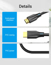 HDMI-Compatible 2.1 Cable Ultra High Speed 8K@60Hz 4K@120Hz Certified Cord for PS5 Xiaomi TV Box Dolby Vision HDCP 2.3