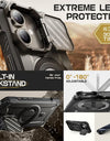 For iPhone 16 Case 6.1" 2024 UB Mag XT Heavy Duty Rugged Strong Magnetic Phone Case with Camera Cover Kickstand