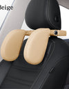 Adjustable U-shaped memory foam side neck pillow for the rear of the car