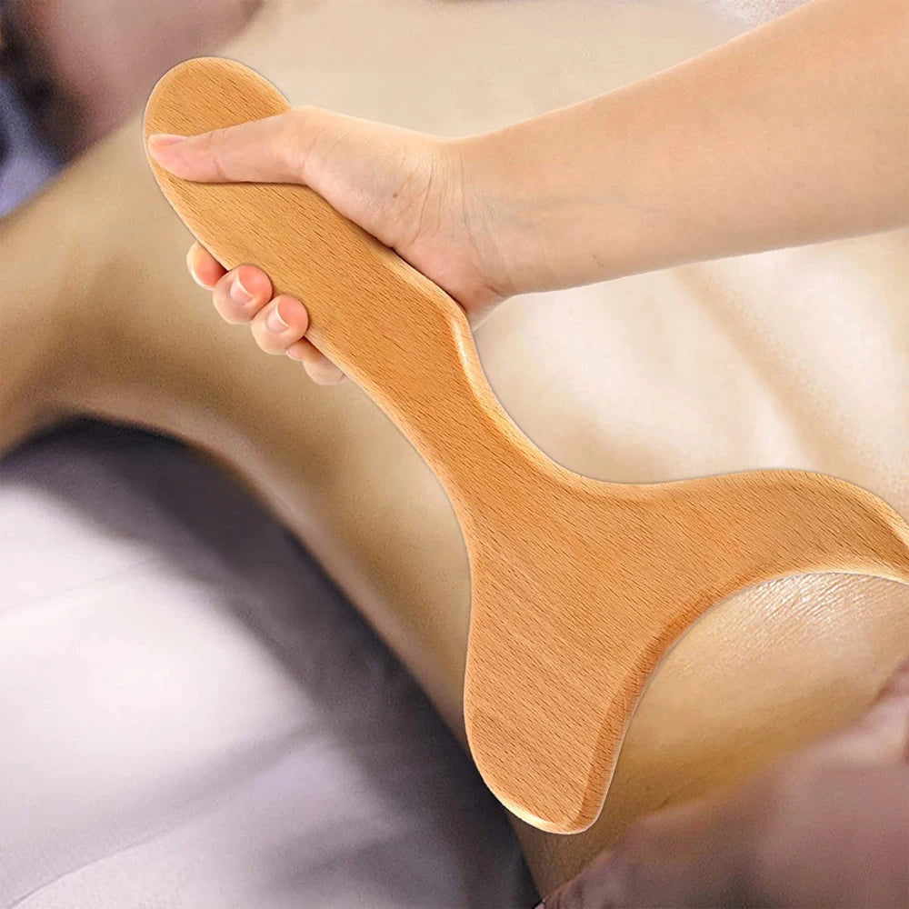 Wood Therapy Massage Tools Lymphatic Drainage Massager Body Sculpting Tools for Maderoterapia Colombiana,Anti-Cellulite