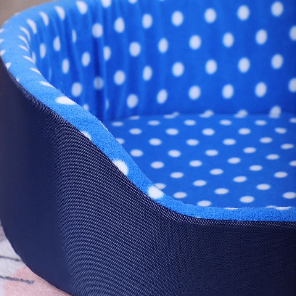Coral Fleece Cat Bed Cushion Mat