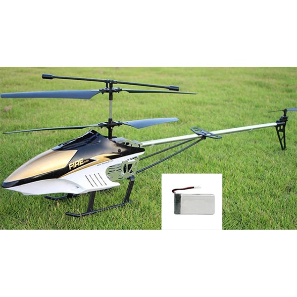Rc Helicopter With Remote Control Extra Durable Big Plane Toy For Drone Model Outdoor 3.5CH 80cm Aircraft Large Helicopter