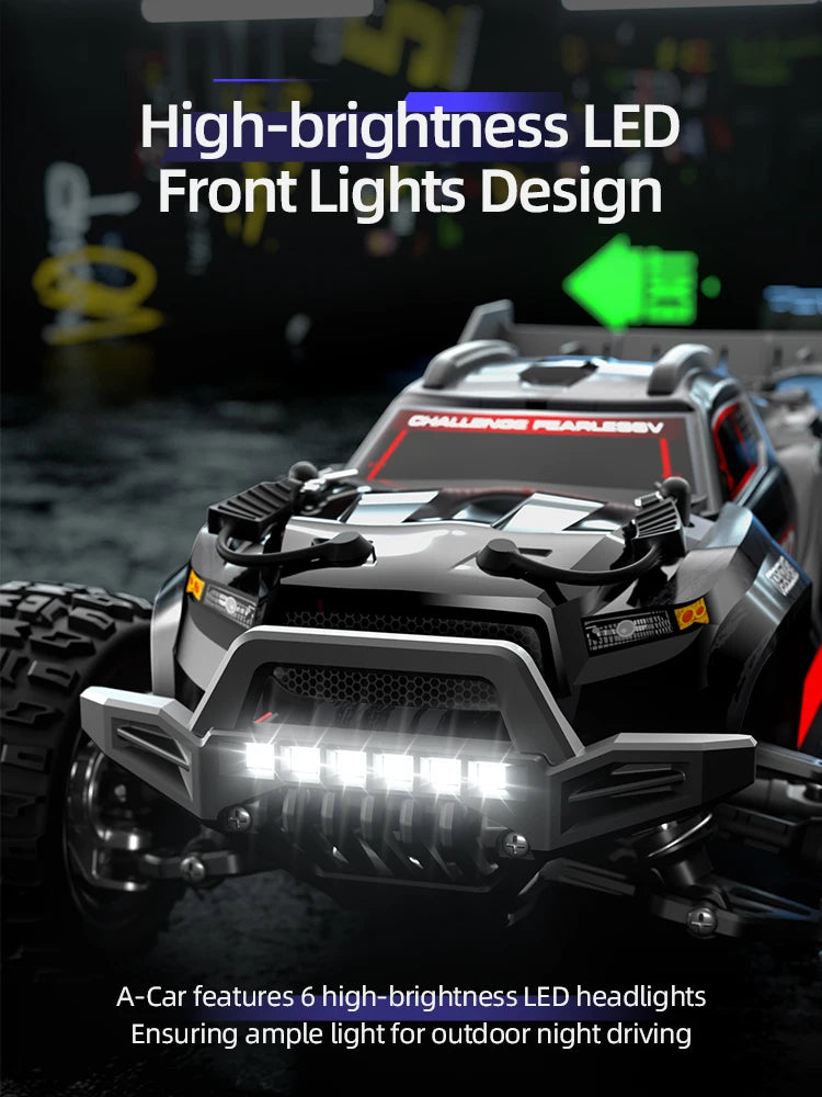1 to 18 Scale 4WD High Speed Remote Control Monster Truck