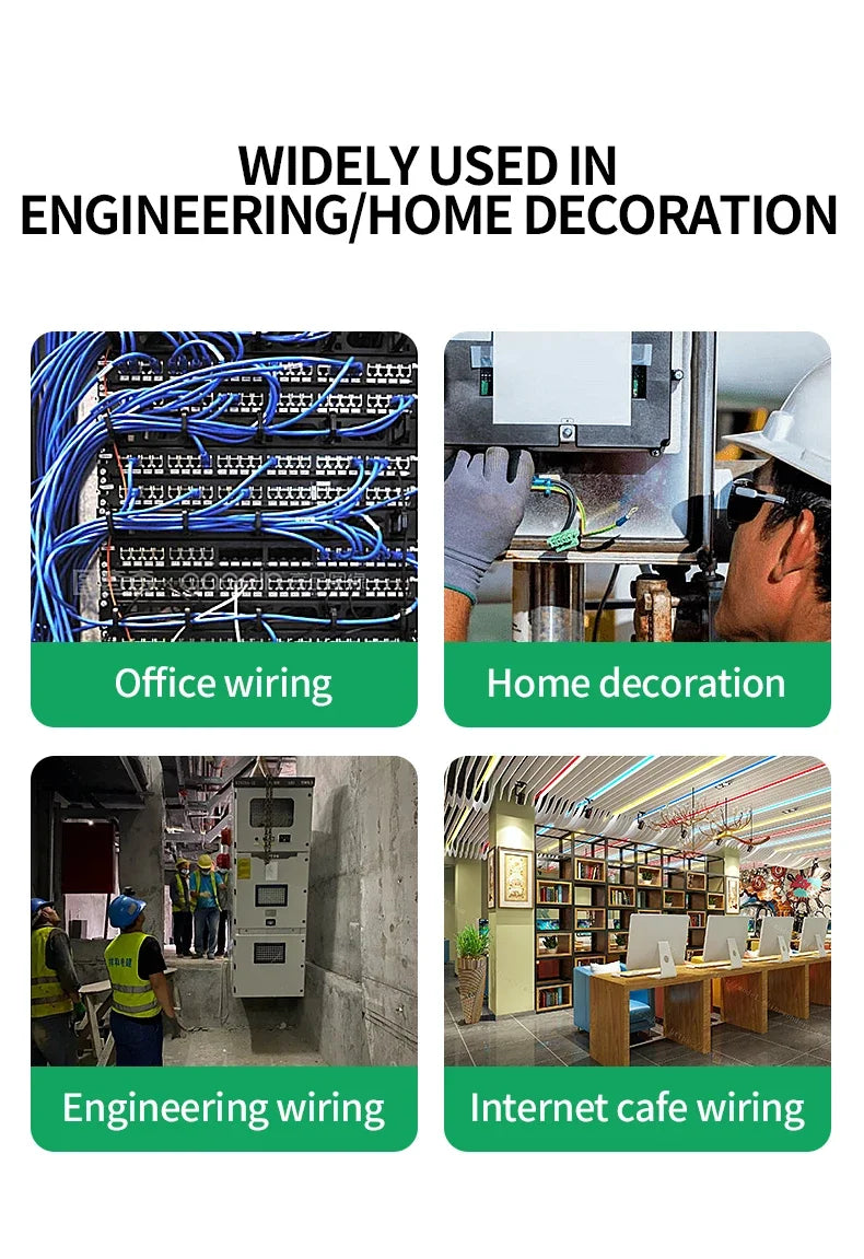 Multifunctional Network Cable Plier Wire Stripper Pliers Automatic Stripping Cutter Cable Wire Crimping Electrician Repair Tools