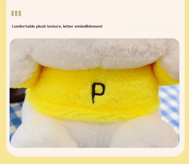 Cartoon Sanrio Pochacco Plush Toy Soft Stuffed Doll Cute Sofa Cushion Bedroom Decoration  Soothing Pillow  Anime Gift