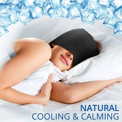 For Headache And Migraines Hot Cold Gel Head Massager Sleeping Eye Mask 180Degree Single ICE Deck Hat