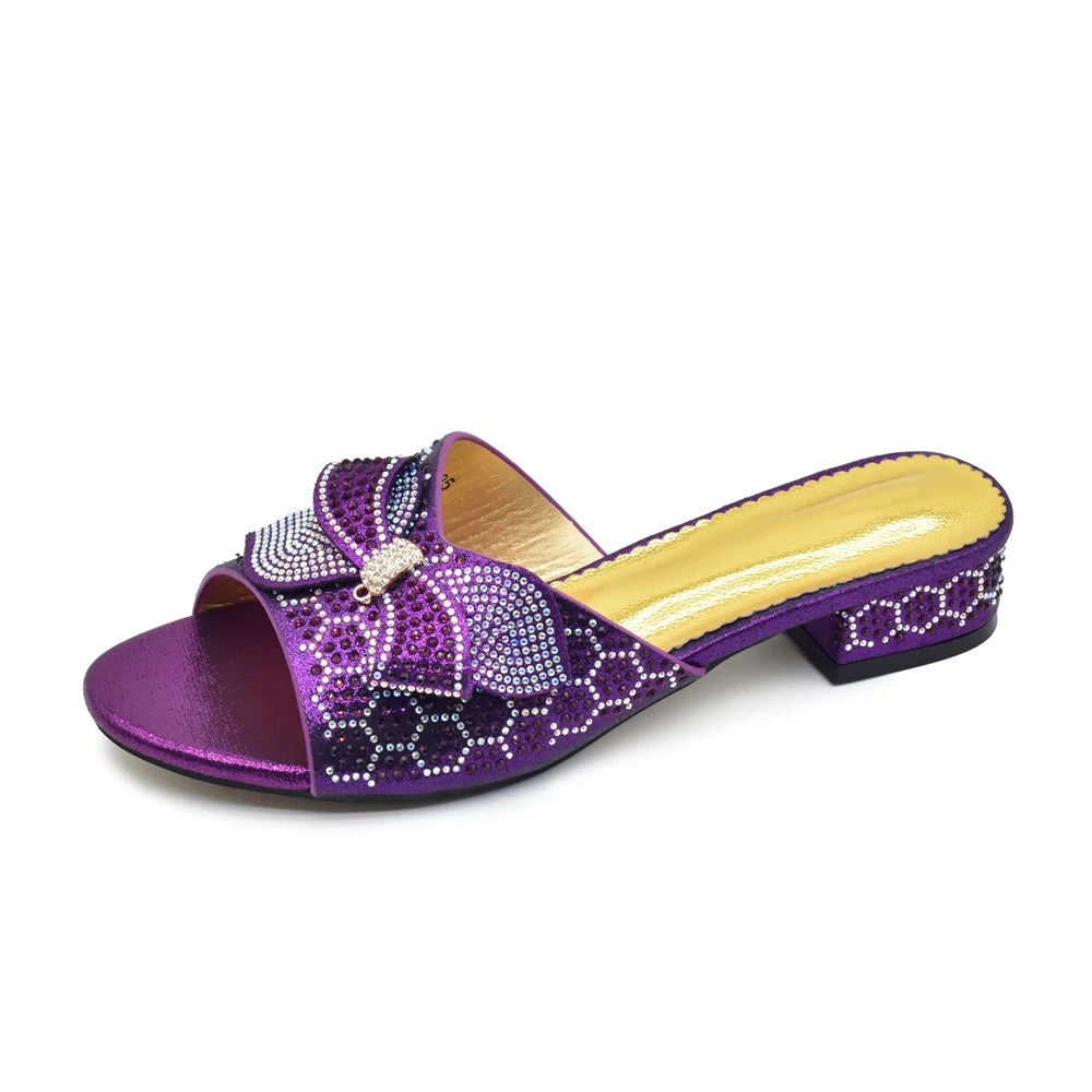 Ladies Shoes Summer Slippers Good Quality Womens Dress Sandals  Sweet Style for Royal Wedding Party Slingbacks Sandals