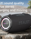 Outdoor Portable Wireless Bluetooth Speaker 80W High Volume Subwoofer Sound Performace IPX6 Waterproof Camping