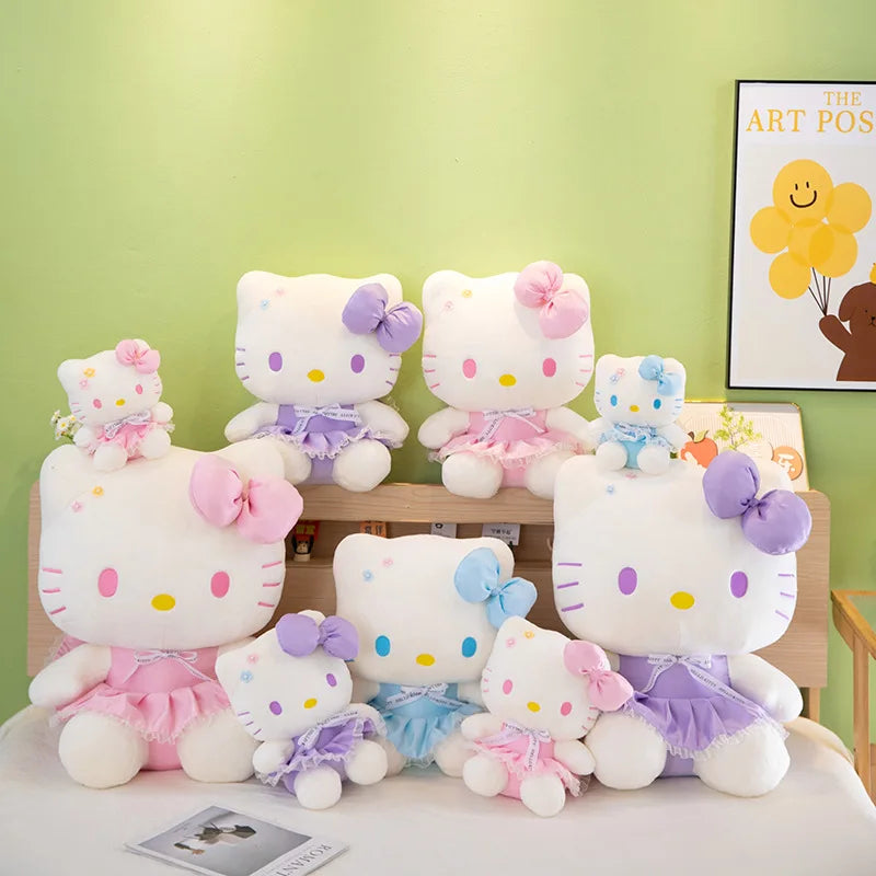 Princess Dress Cat Character Plush Stuffed Doll Toy