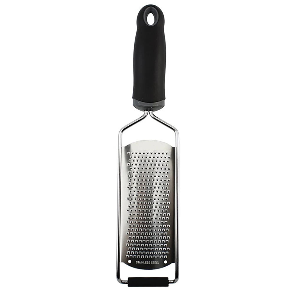 304 Stainless Steel Cheese Shaver Manual Lemon Garlic Grater with Long Handle Vegetable Slicer Kitchen Tool Mill Cheese Grater