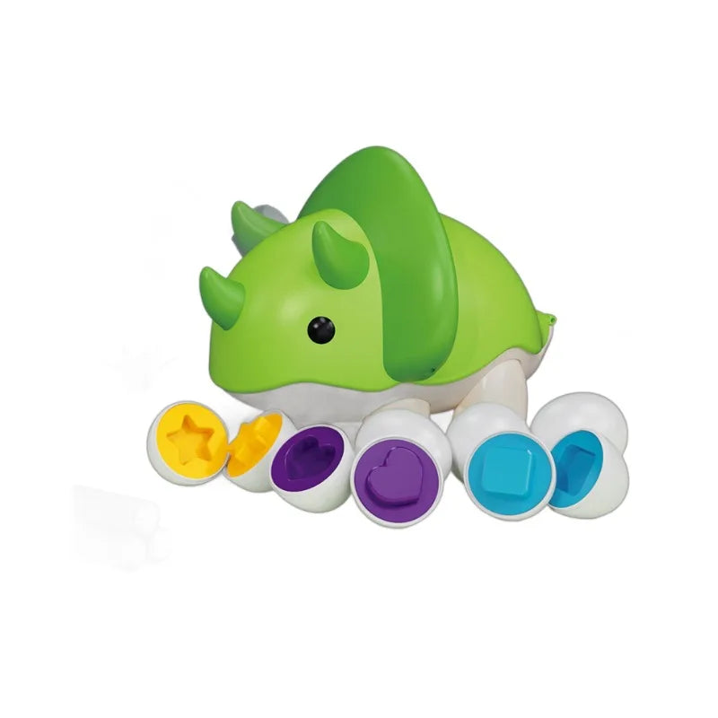Eggs Toy 3D Puzzle Montessori Learning Education Math Toys Shape Match Smart Game For  Educational Easter Gifts