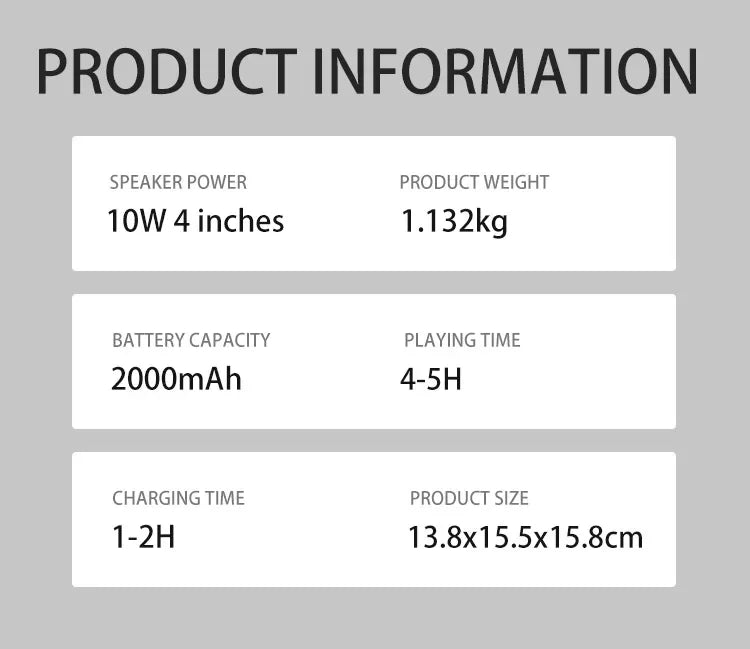 Portable Dual Microphone Karaoke Machine for Adults  Speaker Home KTV System HIFI Stereo Bluetooth Mic