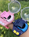 Children's Watch Remote Control Car Electric Alloy Mini Watch Car Parent Child Interaction 2.4G Remote Control Racing Toy Gift