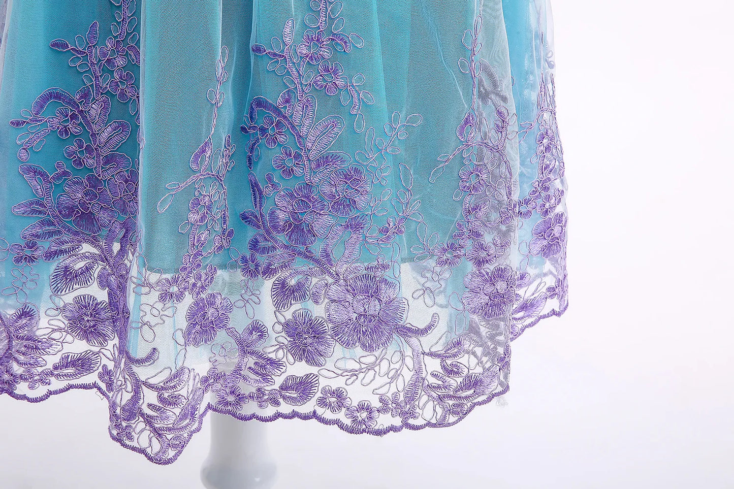 Mermaid Princess Cosplay Dress for Girls Carnival Birthday Party Costume