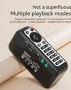 Portable Stereo Bass Bluetooth Speaker SANSUI F35 Vintage Bluetooth Speaker Mini Plug in Walkman Music Player Supports FM/TF/AUX
