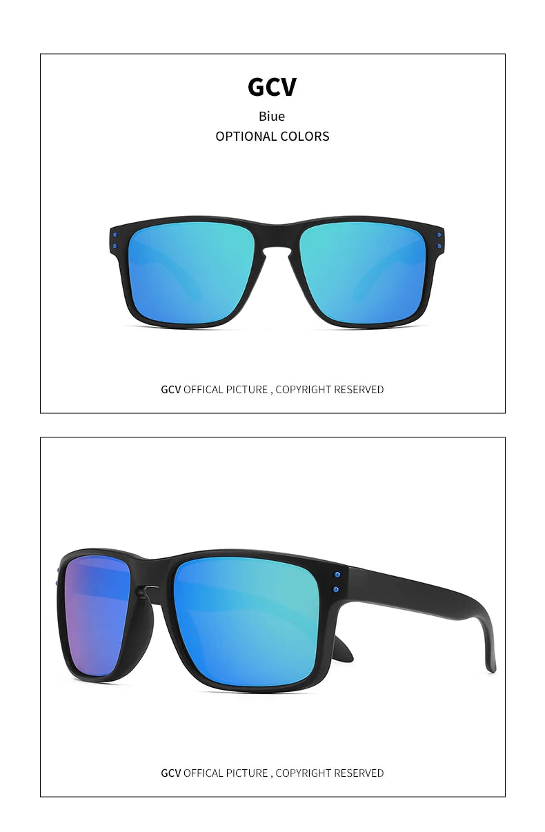 Retro Wrap Photochromic Polarized UV400 Sunglasses for Men Women Casual Fashion Eyewear