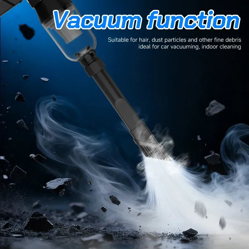15000mAh Turbo Fan Jet 5 Speeds Adjustable Powerful Air Blower About 600g Thrust Compressed air Duster for Car Dryer/Home Clean