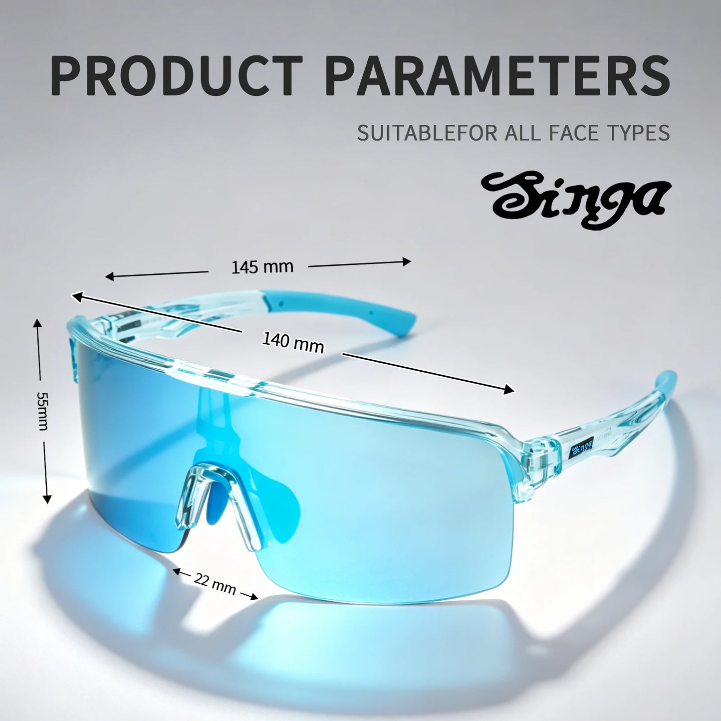 Photochromic UV400 MTB Cycling Sunglasses