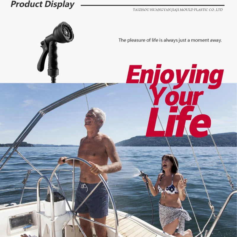 Portable Manual Pressure Camping Shower 3L 5L 8L