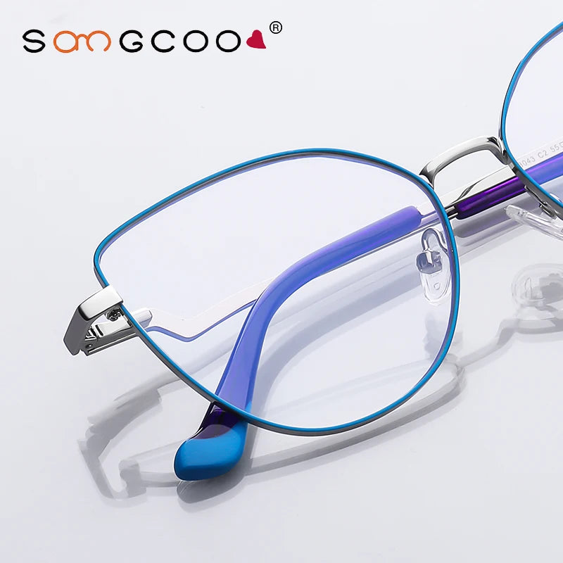 HONGMEI lunette Prescription glasses for women 's grade glasses Reading Eye in trend myopia Blue light filter 3043