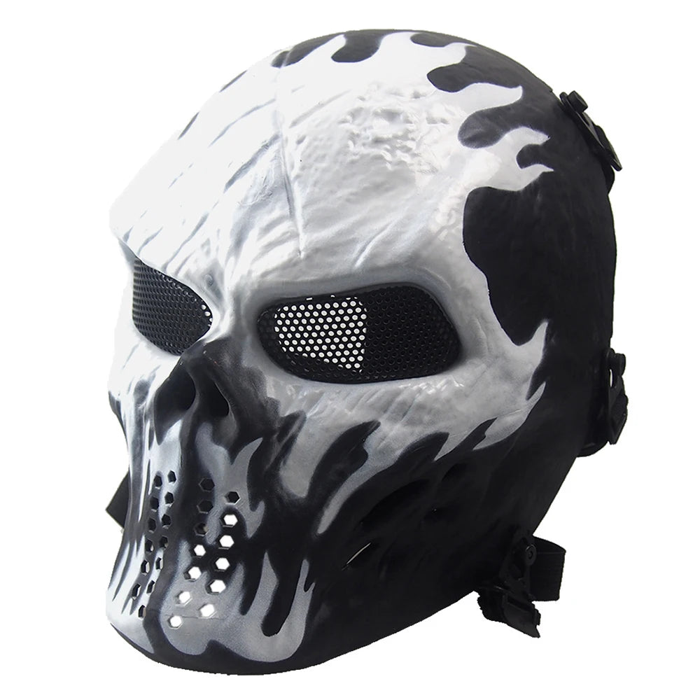 Tactical Full Face Protective Mask Halloween Masquerade War Game Shooting Equipment Hunting Airsoft Paintball Masks