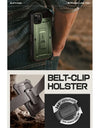 For iPhone 15 Case 6.1" (2023 Release) UB Pro Full-Body Rugged Heavy Duty Rugged Case with Built-in Screen Protector