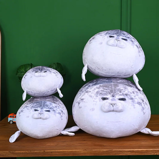 Kawaii Seal Plush Toy 70 cm Soft Stuffed Animal Pillow