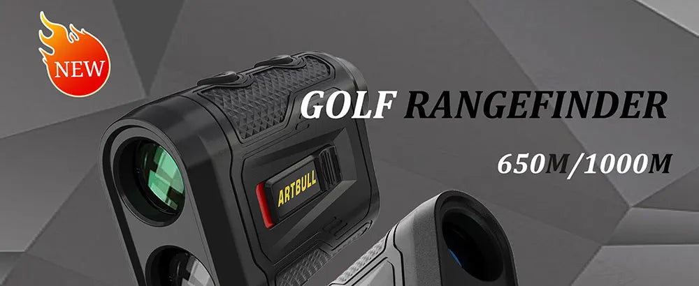 6X Rechargeable Golf Laser Rangefinder 1000m With Slope Flag Lock Magnet And Vibration