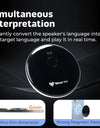 Portable AI Voice Accurate Translator 137 Languages Video Photo Record Translate Simultaneous Interpretation Translation