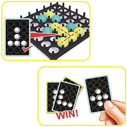 Bounce Off Game Jumping Ball Board Games for Kids 1 Set Activate Ball Game Family and Party Desktop Bouncing Toy Finger Toys