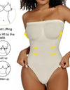Womens Bodysuit Tummy Control Shapewear Thong Seamless Slimming Compression Body Shaper Waist Trainer Butt Lifter Corset