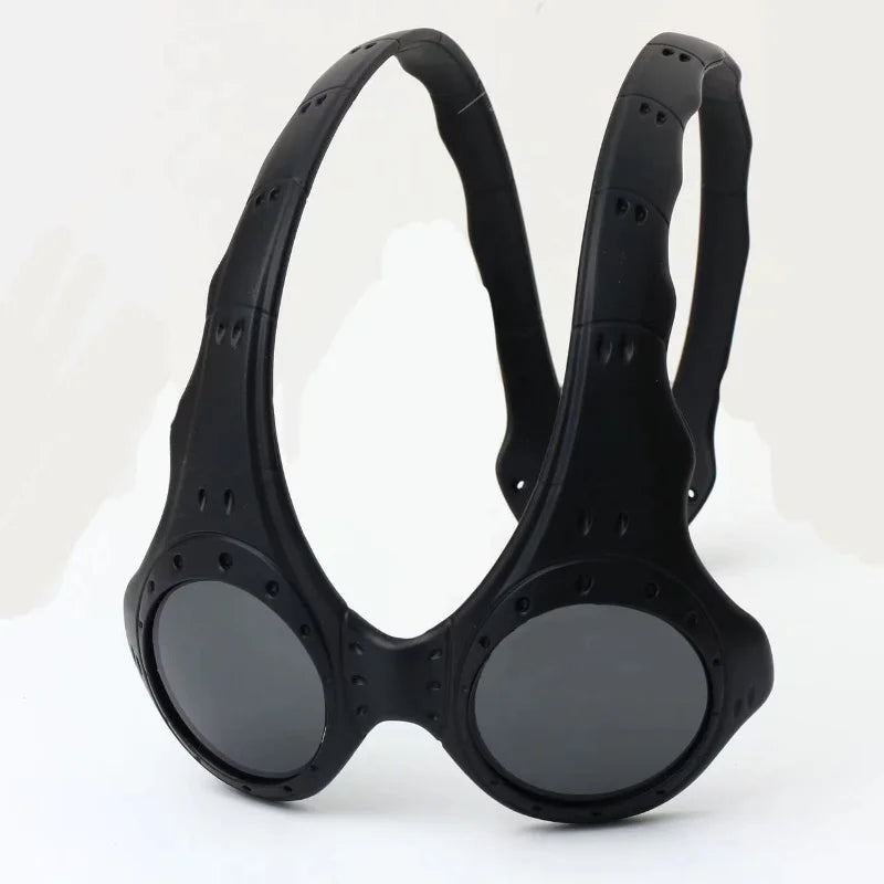 Cycling Glasses Sunglasses Metal Frame Personality Retro Glasses Anti-blue UV Protective Glasses Outdoor Cycling Accessories