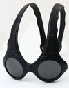 Cycling Fashion Sunglasses UV Protection All Metal Personality Retro Black Frame Glasses Outdoor Riding Accessories