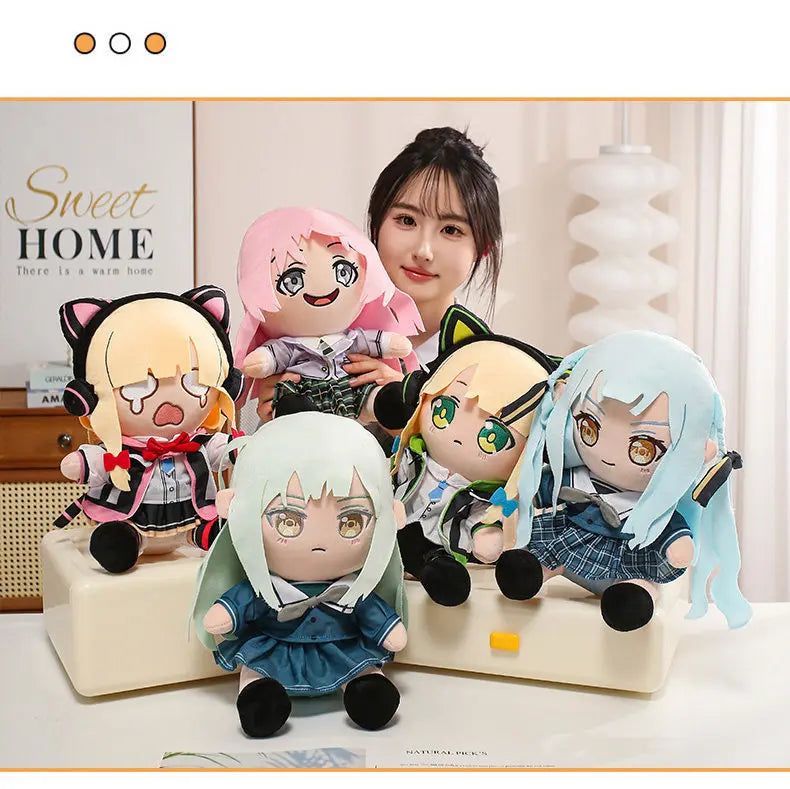 Cartoon Anime Character Plush Doll Soft Stuffed Toy