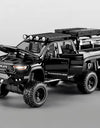 ﻿1:32 Dodge Tyrannosaurus Rex RAM 1500 TRX 6*6 Warlord Alloy Miniature Car Diecast Metal Scale Model Sound ＆ Light Toy Car