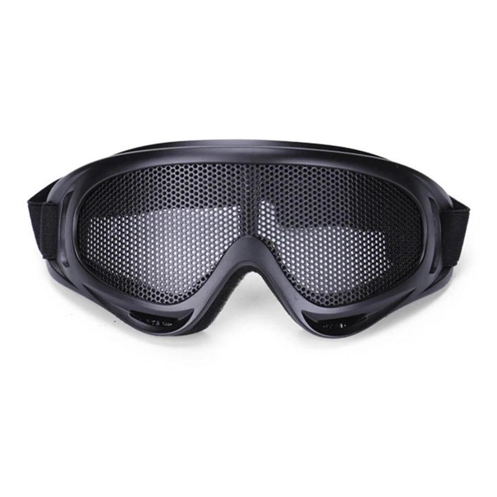 Outdoors Hunting Airsoft Goggles Tactical Paintball Shock Resistance Eyes Protecting Outdoor Sports Metal Mesh Glasses Goggle