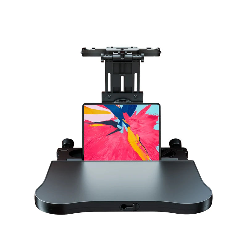 Car Back Seat Tray Table-Stable Auto Backseat Food Trays Desk for Rear Passenger Road Trip Eating & Work, Multifunctional Adjust