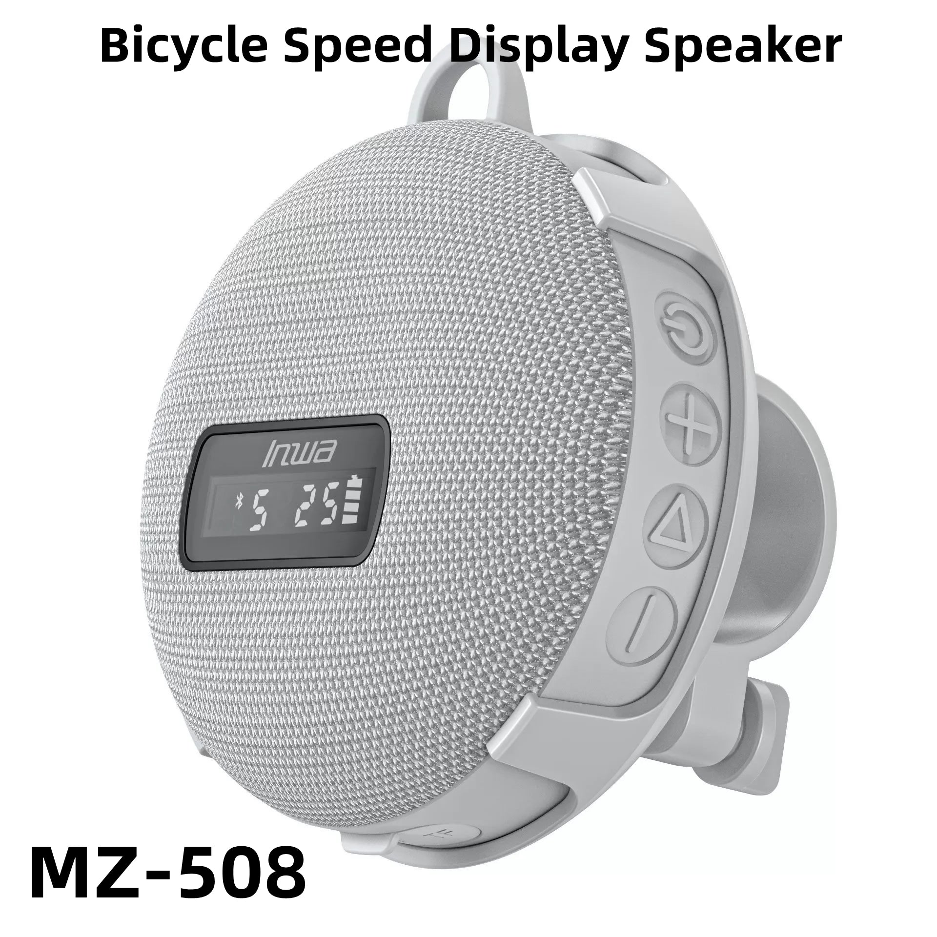Bicycle Speed Display Speaker PLUS Portable Waterproof Long Battery Life 8W Mini Cycling Wireless Bluetooth Speaker