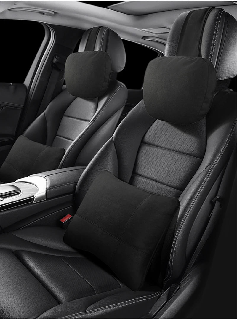 Memory Cotton Car Headrest Neck Support For Car Supplies Seat Class Soft Universal Adjustable Car Pillow Neck Rest Cushion