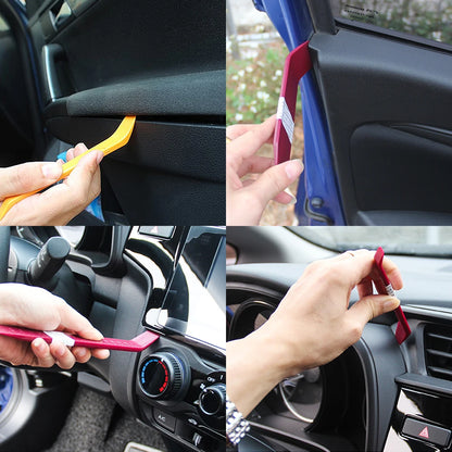 Auto Door Clip Panel Trim Removal Tool Kits Navigation Blades Disassembly Plastic Car Interior Seesaw Conversion Repairing Tool